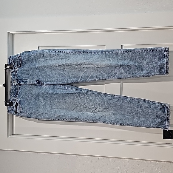 Chic Jeans 90s Earned Wear semi distressed high rise baggy size 16 Tall. - Picture 1 of 8